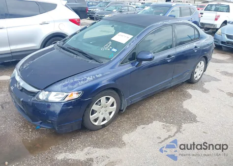 2011 Honda Civic Lx из США, поврежденный, VIN 2HGFA1F58BH524478